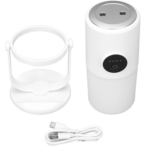 Humidificateur Personnel De Table - Réservoir 200 Ml, Veilleuse, 2 Modes Brume - Pour Bureau, Chambre, Bébé - Silencieux