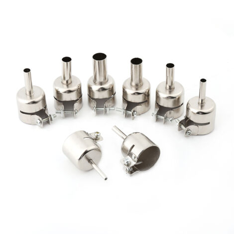 Eosnow Kit de 8 buses pour pistolet thermique, pour outils de réparation de stations de soudage à air chaud (3/4/5/6/7/8/10/12 mm)