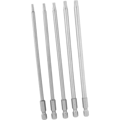 Gasea Tige D'Extension Tournevis 300mm Magnétique 6.35mm Hex - Porte-embout Acier Carbone