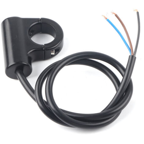 Eosnow Interrupteur de montage sur guidon de moto, 22mm, bouton poussoir, phare, frein, antibrouillard, marche/arrêt, modèle B, Version Blue Ray (1/5)