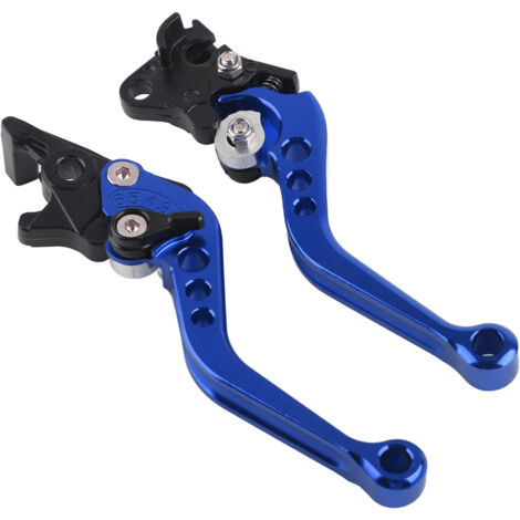 Eosnow Paire de poignées de levier de frein à tambour d'embrayage de moto en aluminium CNC (1/5)