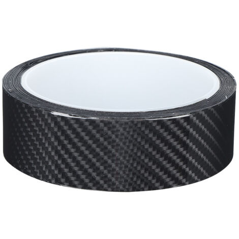 Eosnow Film de protection en Fiber de carbone noir, autocollant anti-rayures pour bord de porte de voiture (3cm x 3 mètres) (1/5)