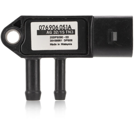 Capteur de pression différentielle Diesel DPF connecteur 3 broches 076906051A remplacement pour A3 A4 A6 S4 S6