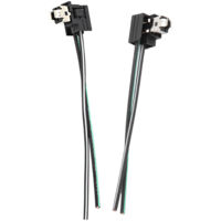 2 Connecteurs De Faisceau Pré-câblés Pour Ampoule H1 - Plug & Play, 12V-24V, Pour Phare Ou Antibrouillard