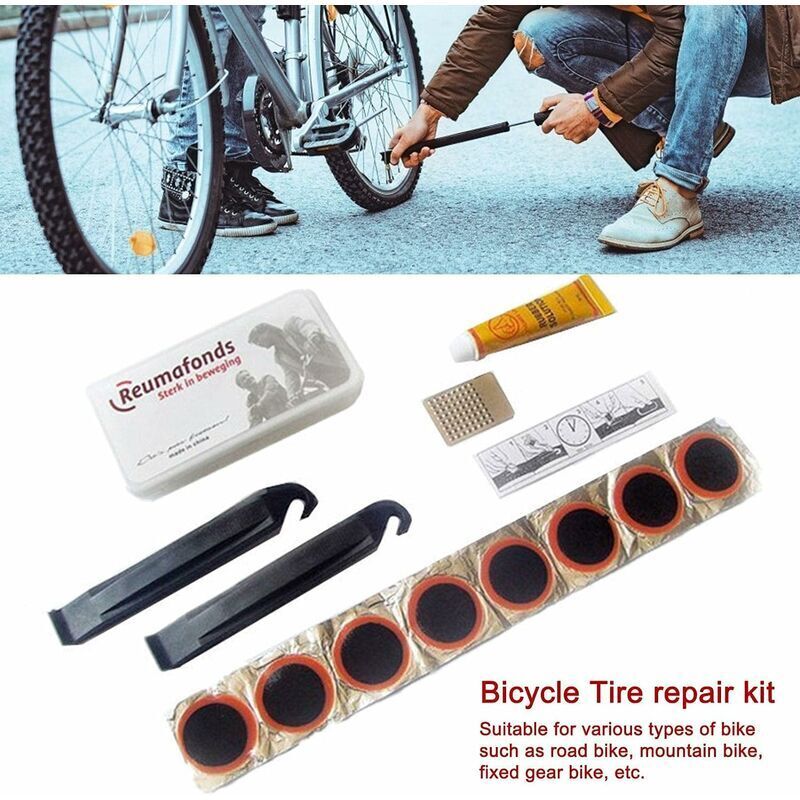 Kit De Réparation Vélo DURATECH 35 Pièces - Outils Et Accessoires Pour Vélo - Universel