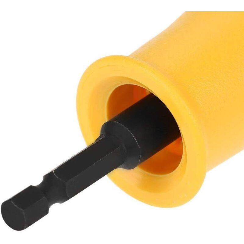 Embout Visseuse A Choc 90 Degrés Perceuses à Angle Droit Adaptateur Jaune Tournevis A P 1068935