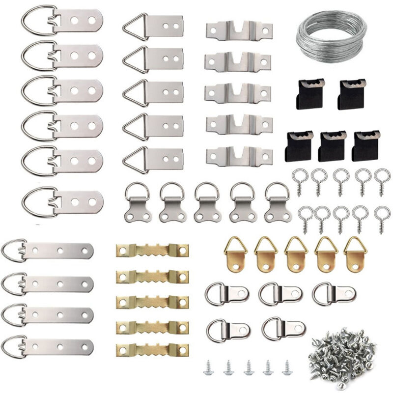 20 Pièces Cintres Pour Tableaux,crochets De Suspension Pour