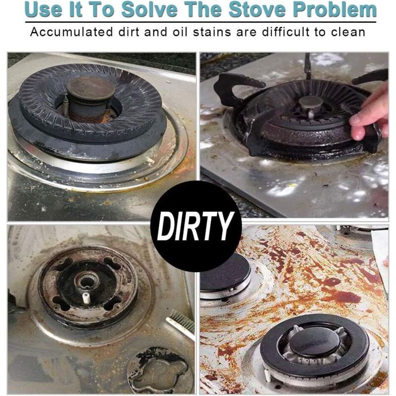 4Pcs Plaque De Cuisson à Gaz Protection En Téflon, Gaziniere Gaz