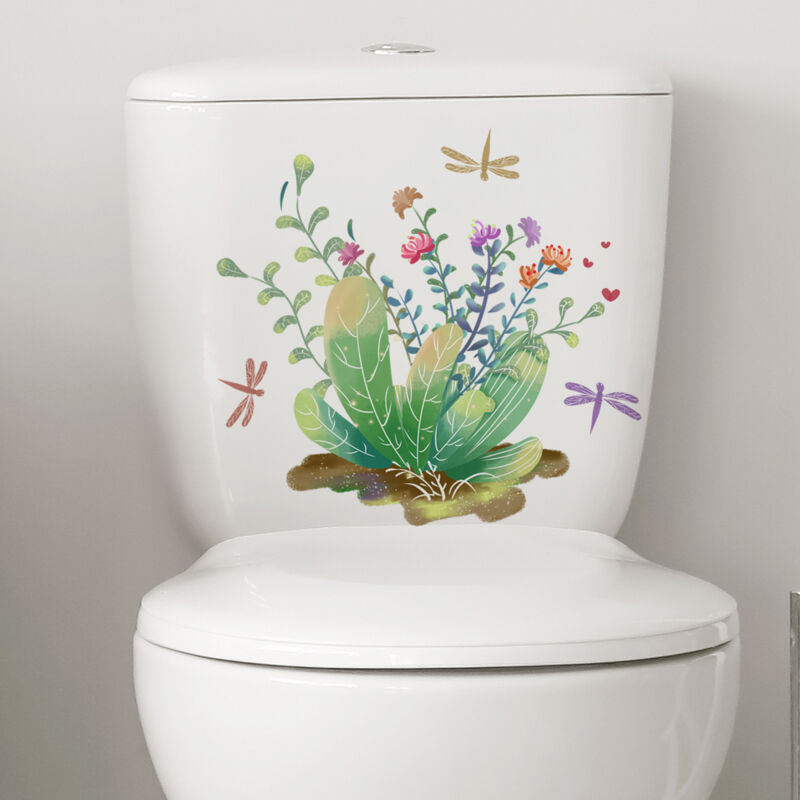 Stickers WC, stickers abattant de WC Galets