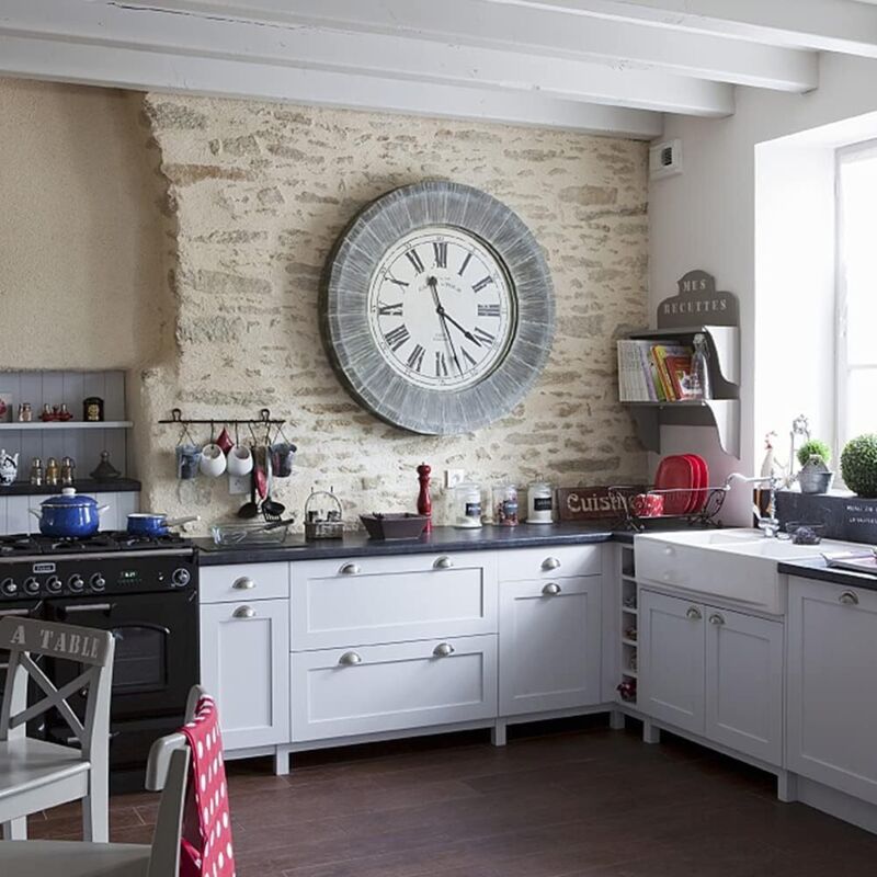 Mécanisme Mouvement De Pendule Horloge à Quartz Balancier Aiguilles Dorées DIY R