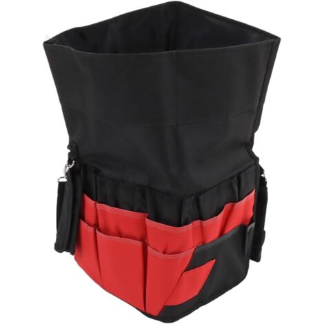 (Rouge)Sac de Rangement pour Outils de Jardinage en Tissu Oxford pour Jardin (1/5)