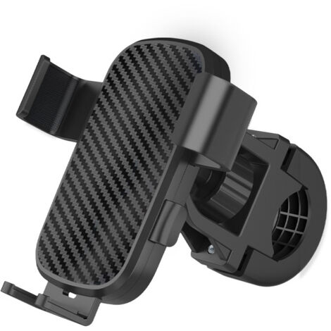 Pour iPhone 15 Pro Max Support Téléphone Vélo, Support Téléphone Moto - Support Guidon avec 360° Rotation (1/4)