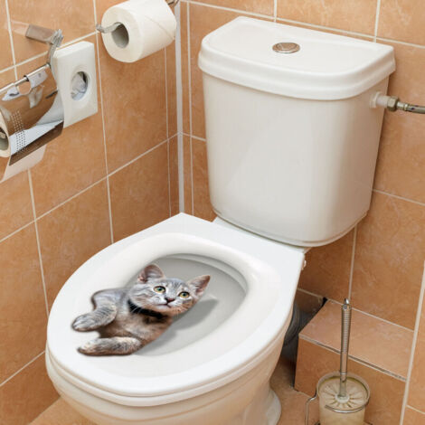 Sticker Déco Pour Abattant De WC 35x42 Cm - Modèle Réf 7314 - Neuf