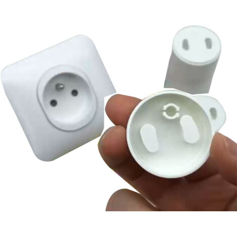 20 Cache Prise Bb Amovible Sans Cl Ni Adhsif - Scurit Domestique Pour Protection Prise Lectrique PZCC - Puériculture & Eveil Bébé