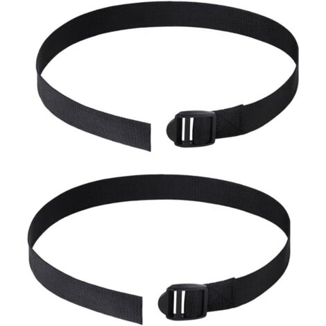 Ronyme Sangles de Pied pour Rameur, 2 Pièces, pour Hommes et Femmes, Bandes Fixes pour Les Sports D'intérieur et de Bureau