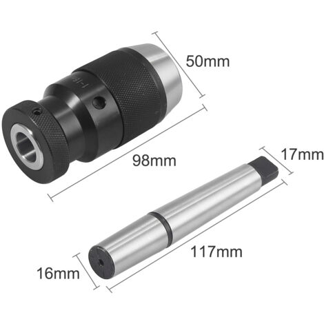 Adaptateur Pour Mandrin à Ressort – Diamètre Intérieur 8-20 Mm – Compatible B10 B12 B16 B18 – Pour Tour Et Fraisage