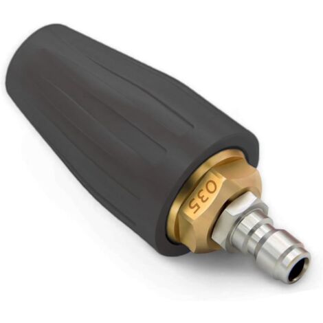 Buse De Turbine Rotative 3600 PSI 250 Bar - Buse Nettoyage Haute Pression 1/4" Rapide Universelle
