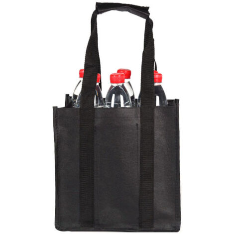 Sac à Main Homme Pour 6 Bouteilles De Bière - Cadeau Bière En Feutre - Avec Décapsuleur