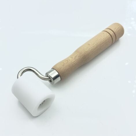 Rouleau à Papier Peint Ancien En Bois, France - Déco Industrielle Victorienne - France