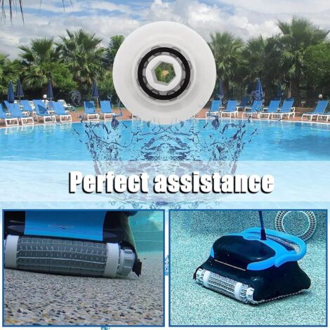 CSPARKV （12×18×4.8cm）Lot de 4 Roues de Guidage de Rechange pour