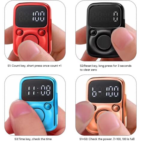 Compteur Digital LED 3-en-1 : Le Petit Bijou Qui Compte Tout !