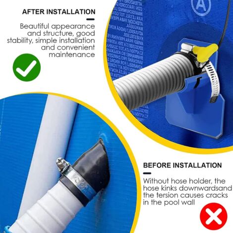 Kit De Serrage Pour Bâche De Piscine Hors Sol - Câble Acier Plastifié 30,5 M - Résiste Aux Intempéries