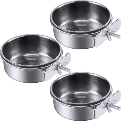 VORCOOL Lot De 5 Paniers à Nourriture En Acier Inoxydable Forme Cage Pour Pêche - Tailles S