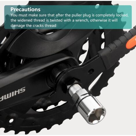 Extracteur De Manivelle Universel 16 Mm – Acier Carbone Trempé, Vis 79 Mm, Compatible VTT, Route, Pliant, électrique