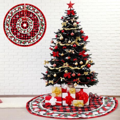 Jupe De Sapin De Noël Simply Shabby Chic - Velours Rose, Motif Floral, Taille 48 Pouces, Thème Shabby Chic Rare, Neuf