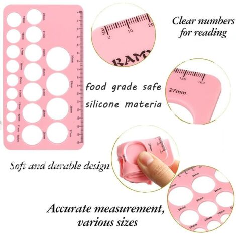 Règle De Mesure En Silicone Pour Mamelon - Outil De Mesure