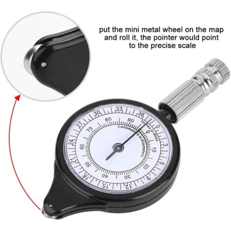 Curvimètre Télémètre Multifonction - Compteur De Carte Précis Pour Randonnée, Navigation Et Plein Air