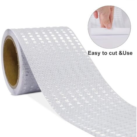 2 Rouleaux De Ruban Floral Transparent PET - 1/4 De Pouce X 36 Yards - Imperméable