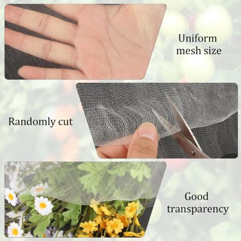 Filet Anti Insectes Potager Potager 3x6m - Protection Fruits Et