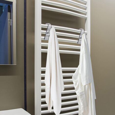 6PCS Crochet Radiateur Sèche Serviette,Patères Radiateur de Salle,Porte