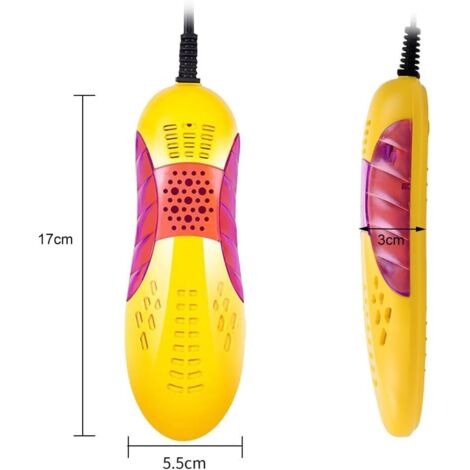 HASAIKA Sèche-Chaussures Électrique Portable - Chauffe-Bottes Déodorant Pour Chaussures, Gants, Chaussettes
