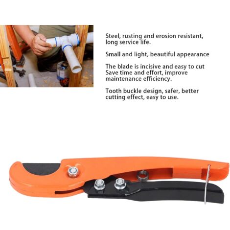 35 Mm PVC Coupe-tube à Cliquet Outil De Plombier