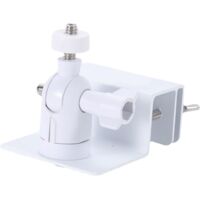CSPARKV 1 support de gouttière résistant aux intempéries pour panneau Ring - Support mural universel à vis - Accessoires de montage extérieur pour panneau Ring (blanc)