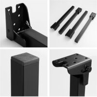 4 X Pieds De Table Rabattables Avec Verrouillage, Pied De Table Pliable De 90 Degrés Auto