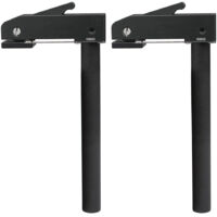 2 Pièces Pince de Maintien Réglable en Alliage D'aluminium, 20 mm Serre Joint Menuisier, Serre