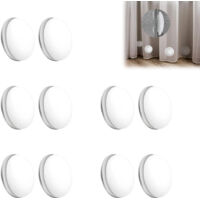 10PCS Poids de Rideau de Douche,Aimants de Rideau de Douche,Poids de Rideau de Douche Magnétiques,Poids de Rideau de Douche Solide,Poids de Rideau, Rideaux Magnétiques Ronds Poids,Poids de Draperie