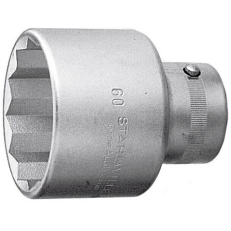 Stahlwille 12-kant-Einsatz, 1 Zoll 32 mm (1/4)