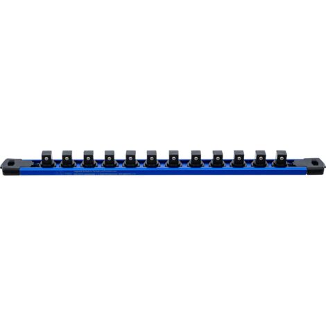 BGS 74551 Halteschiene für 12 Steckschlüssel-Einsä tze, magnetisch, für Antrieb 12,5 mm (1/2")