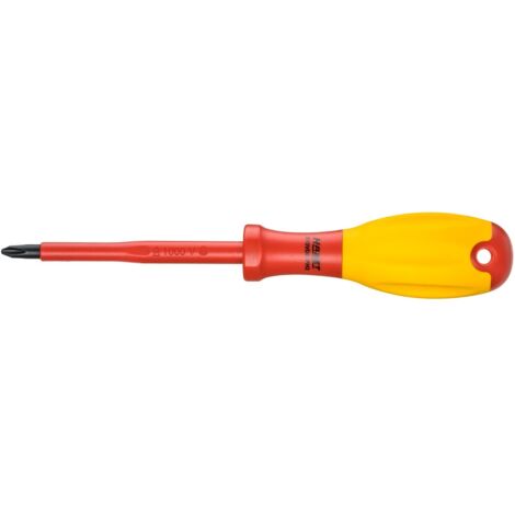Hazet  810VDE-PH2 Elektriker Kreuzschlitz-Schraubendreher PH 2 Klingenlänge: 100 mm (1/5)