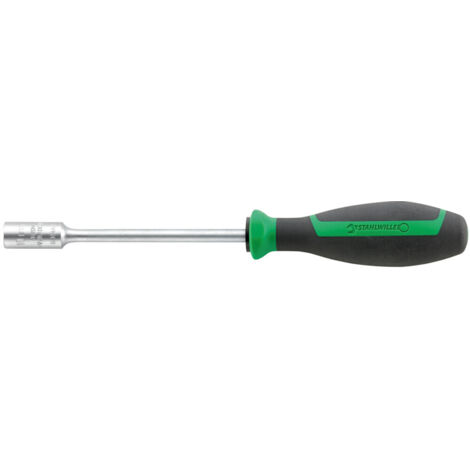 Stahlwille Steckschlüssel m.Griff, DRALL+ SW.5mm Klingen-L.125mm (1/4)