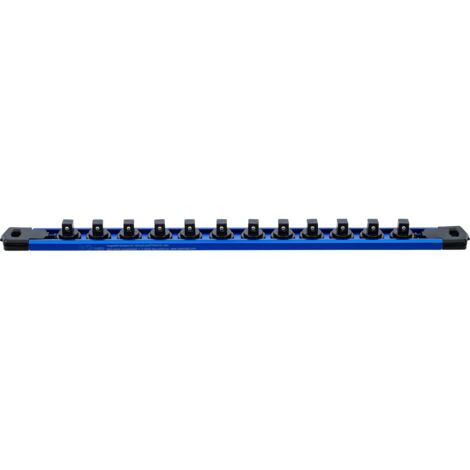 BGS Halteschiene für 12 Steckschlüssel-Einsätze magnetisch für Antrieb 10 mm (3/8") - 74550