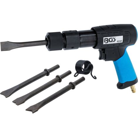 BGS Druckluft-Meißelhammer-Satz mit Schnelllösefutter 10 mm - 6240 (1/5)