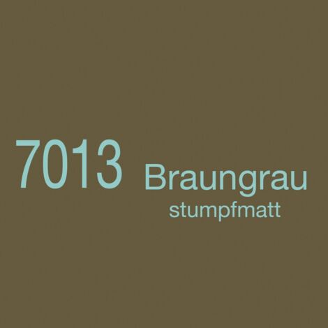 Brantho Korrux "nitrofest" 0,75 l, 7013 Braungrau stumpfmatt