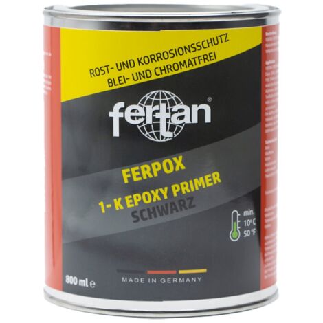 Fertan Ferpox 1-K Epoxy-Primer schwarz 800 ml Dose (1/3)