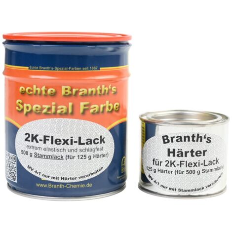 Brantho-Korrux "2K-Flexi" Lack 625 g Einheit, Klarlack seidenglänzend