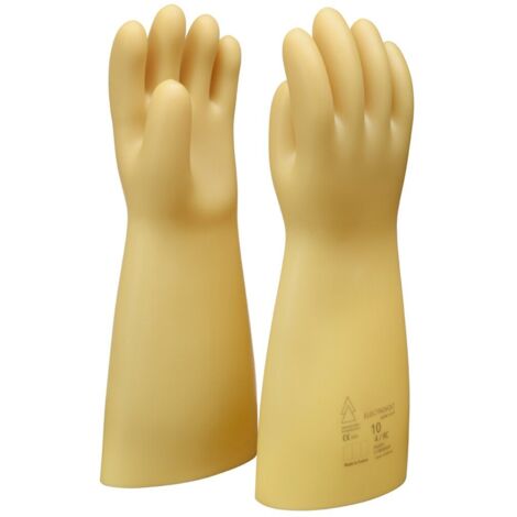 Elektriker-Schutzhandschuh mit Schutzisolierung, Größe 11, Klasse 1, weiß (1/5)